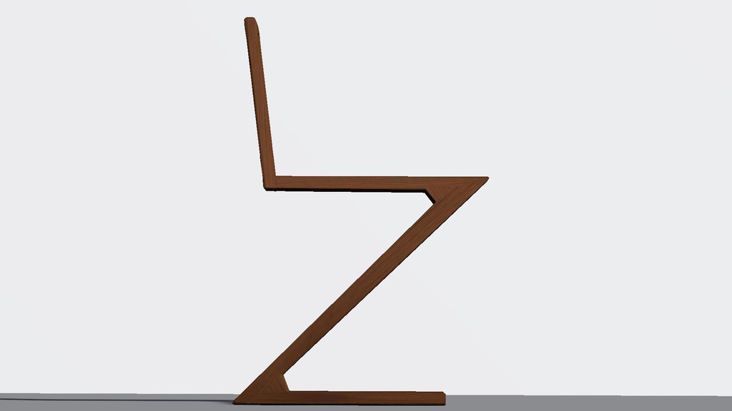 <基本無料>CH03 ダイニングチェア 椅子/chair/3d/vrc想定