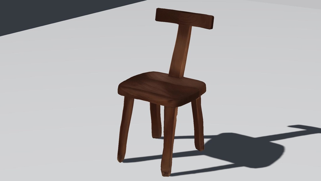 <基本無料>CH04　ダイニングチェア 椅子/chair/3d/vrc想定