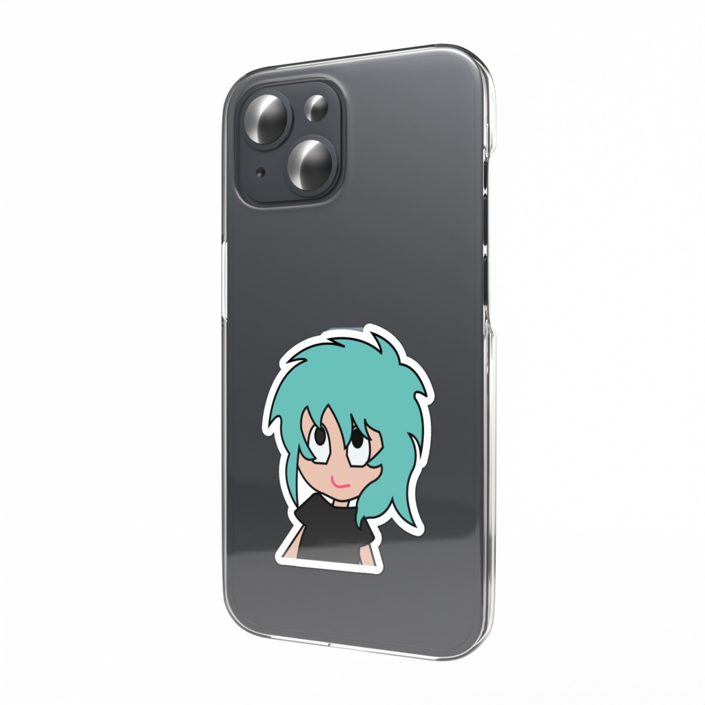 よれよれちゃんスマホステッカー