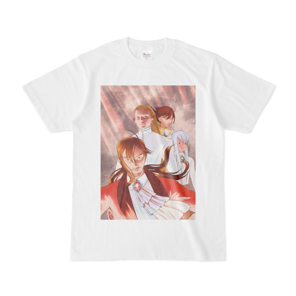 エドバルド　エドバルド３表紙全員集合Tシャツ