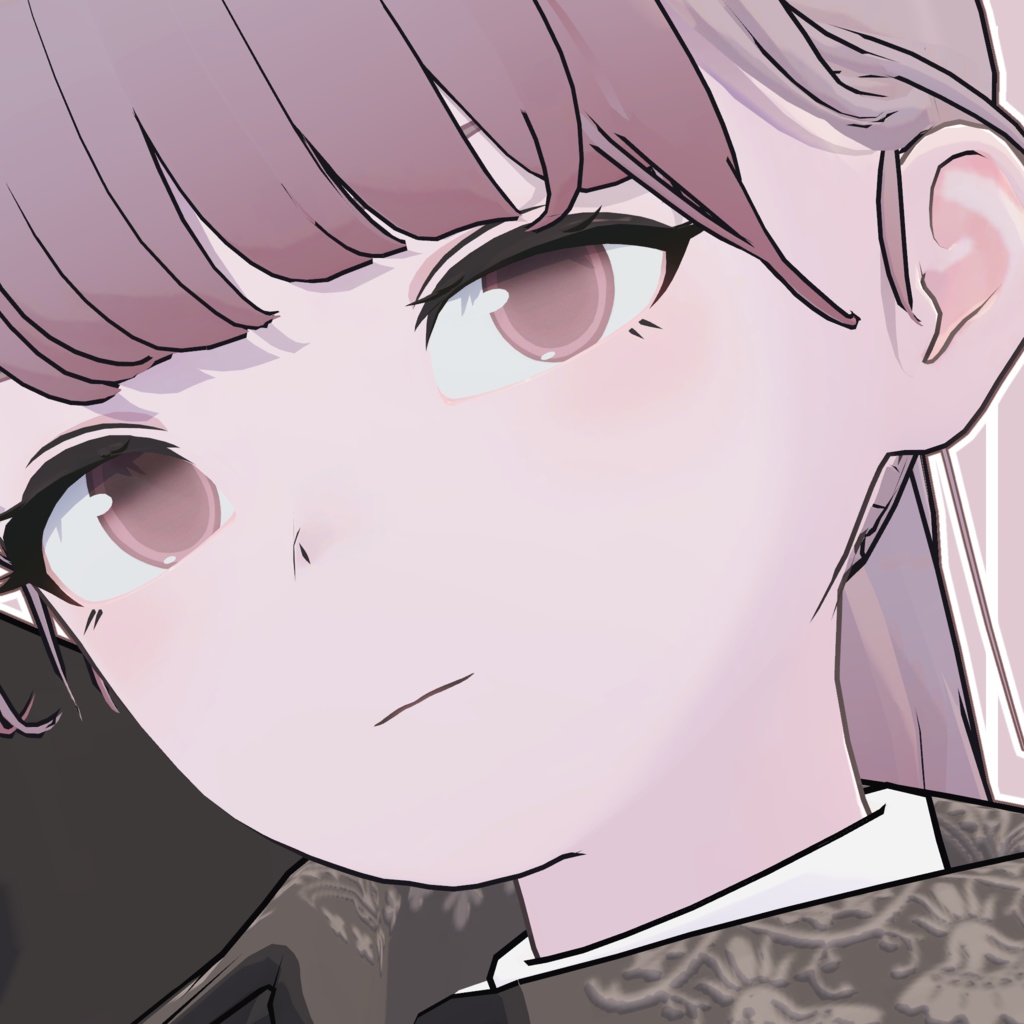 【17アバター対応】しんぷるアイテクスチャ