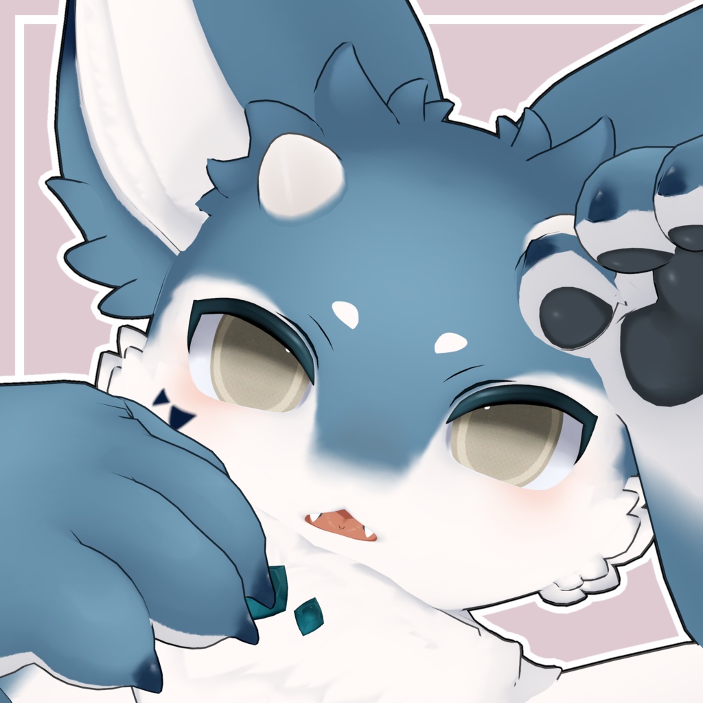 【17アバター対応】しんぷるアイテクスチャ