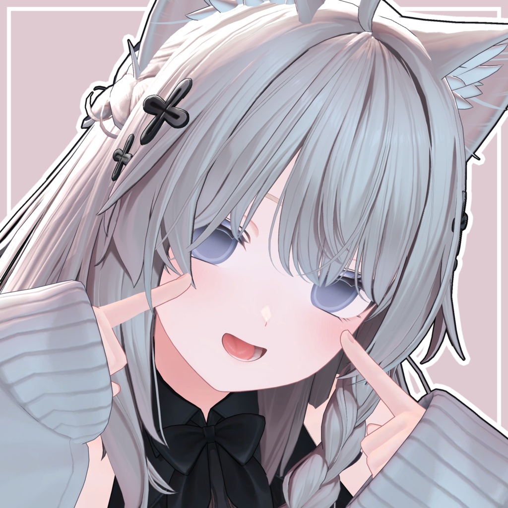 【20アバター対応】しんぷるアイテクスチャ