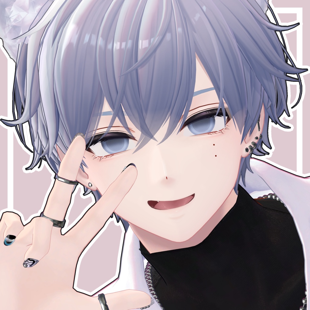 【17アバター対応】しんぷるアイテクスチャ