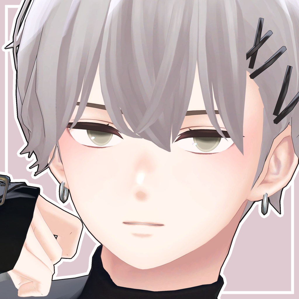 【17アバター対応】しんぷるアイテクスチャ