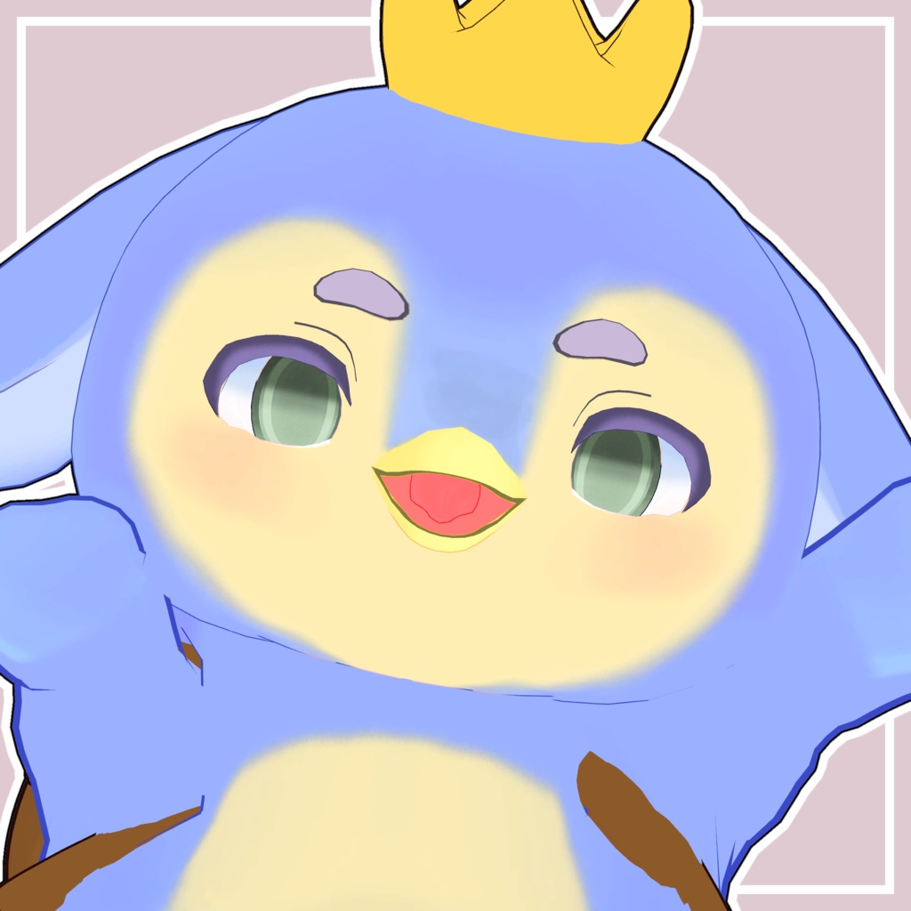 【17アバター対応】しんぷるアイテクスチャ