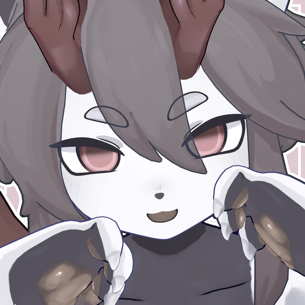 【17アバター対応】しんぷるアイテクスチャ