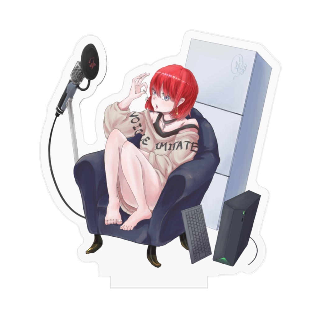 オフなぐアクリルフィギュア