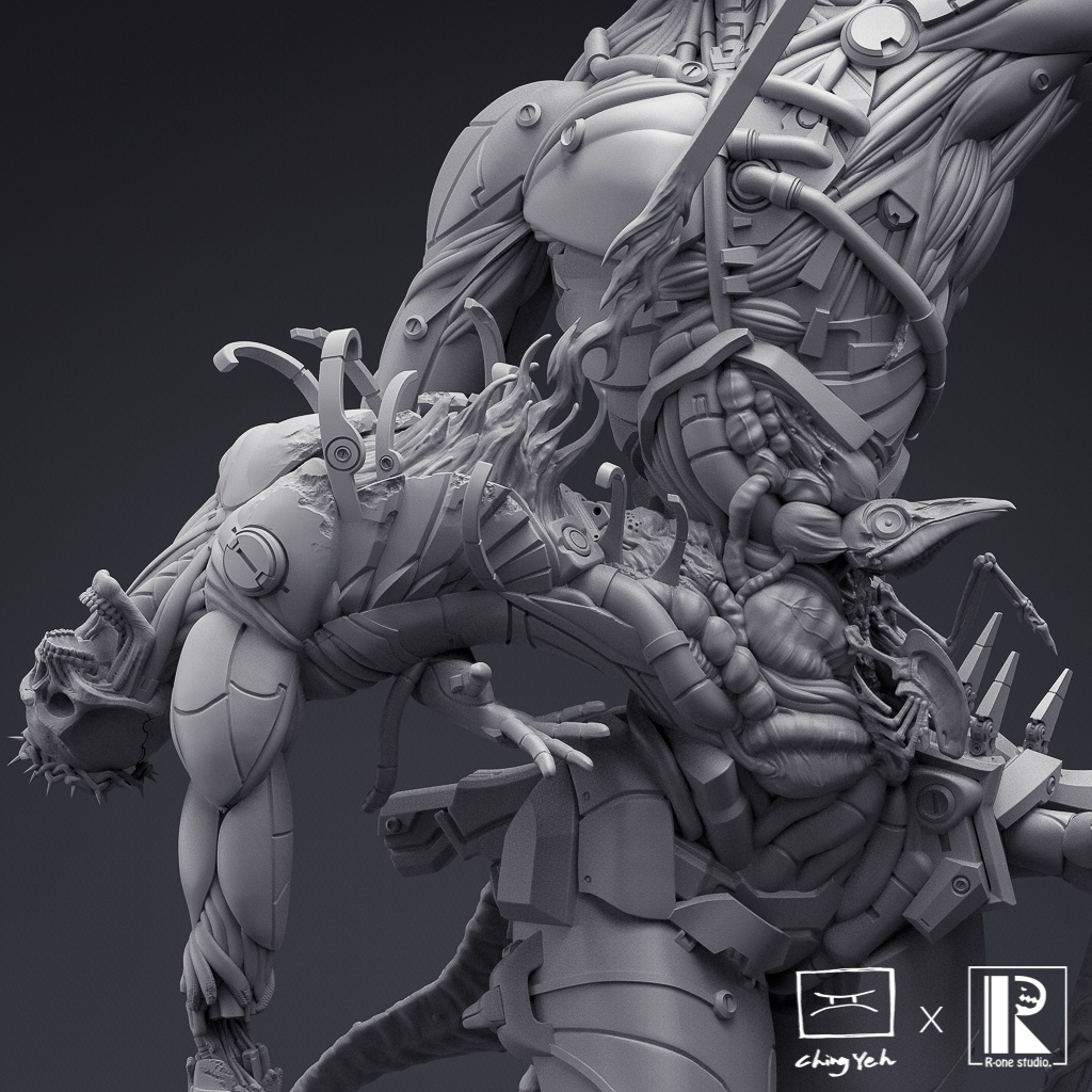 Ching Yeh X R-one studio【OBLIVIAZ】Blood Sun: Prometheus