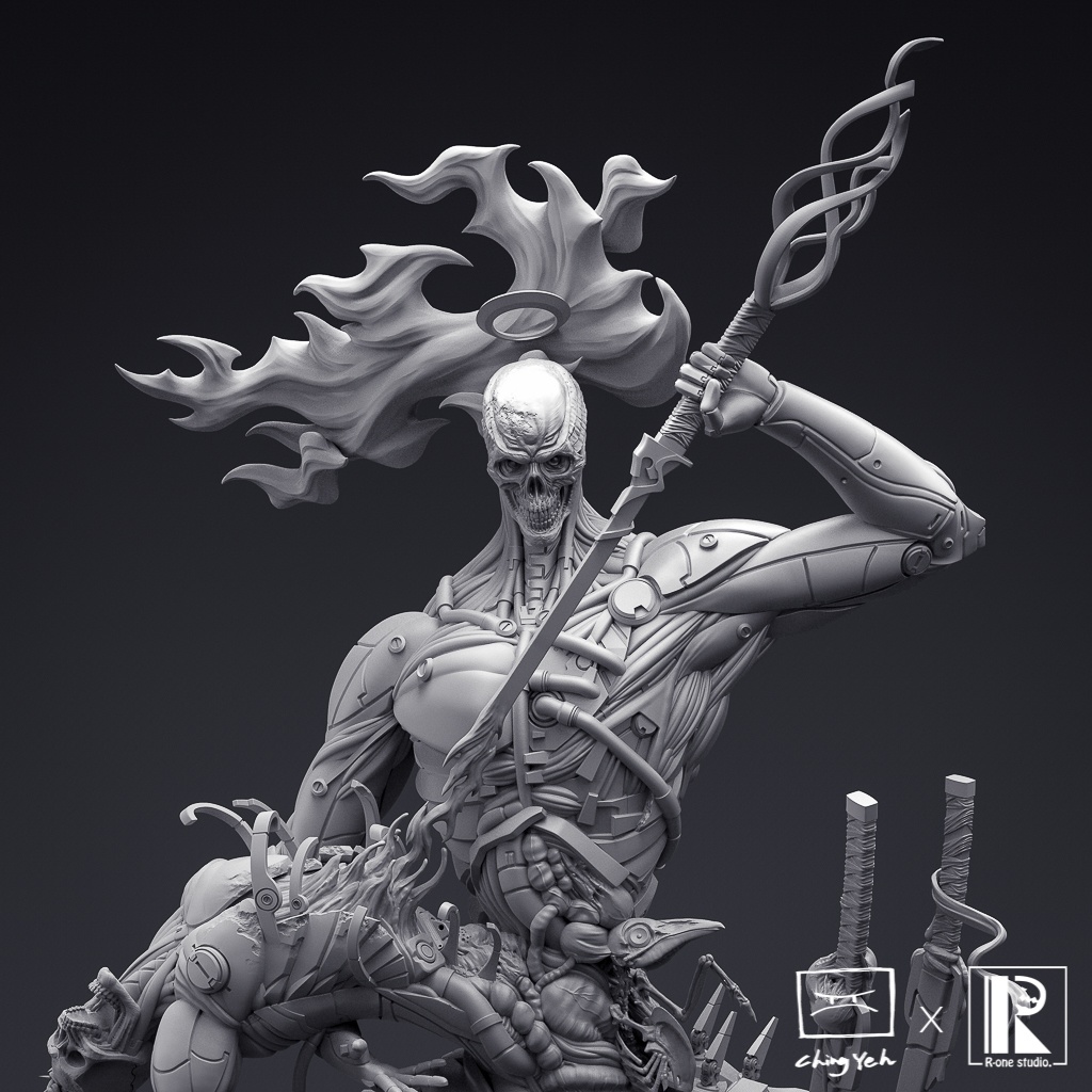 Ching Yeh X R-one studio【OBLIVIAZ】Blood Sun: Prometheus