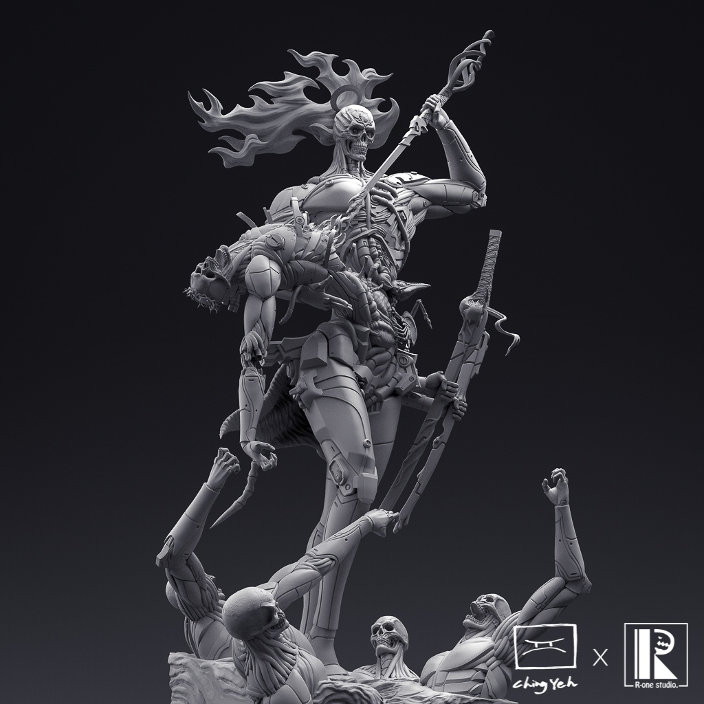 Ching Yeh X R-one studio【OBLIVIAZ】Blood Sun: Prometheus