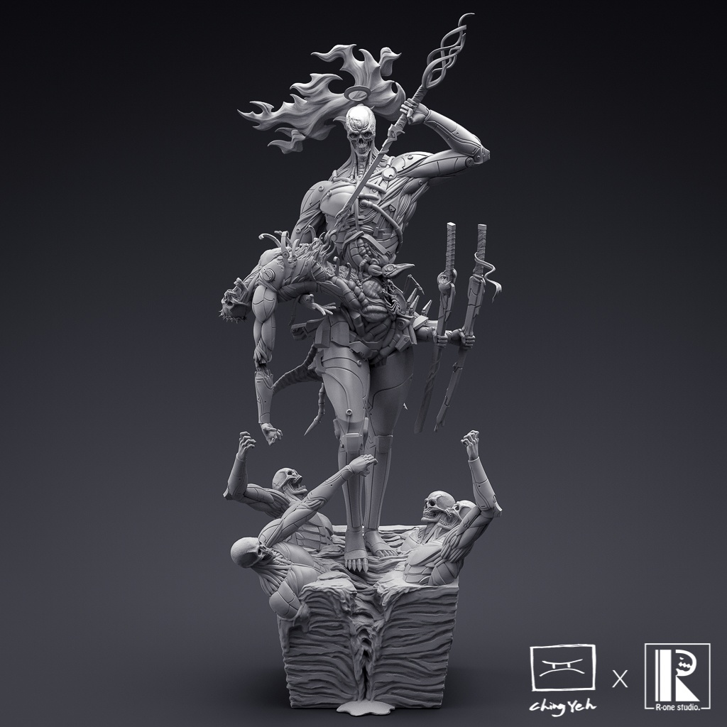 Ching Yeh X R-one studio【OBLIVIAZ】Blood Sun: Prometheus