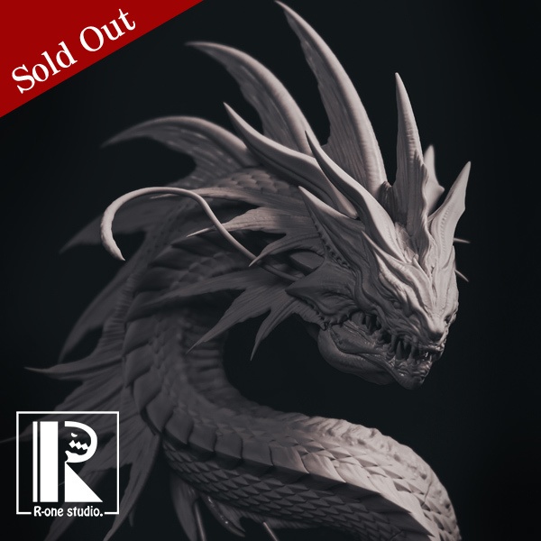 R-one studio - Jormungandr Bust -