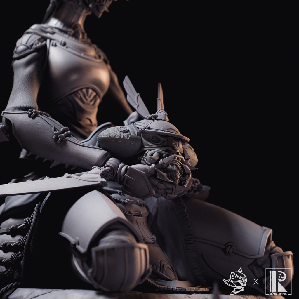 【Howard Hsu x R-one studio】寬腹斧螳 Hamabiro Kamakiri