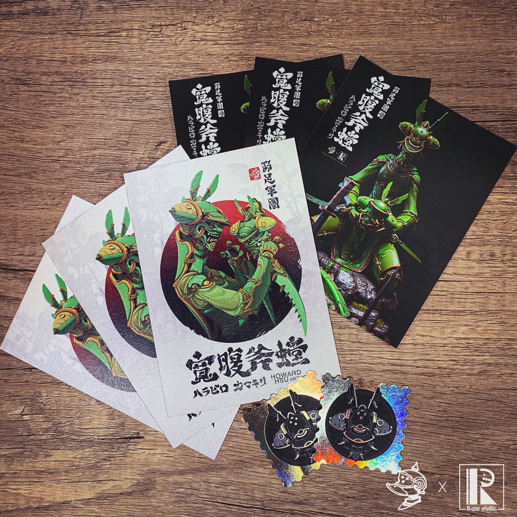 【Howard Hsu x R-one studio】寬腹斧螳 Hamabiro Kamakiri
