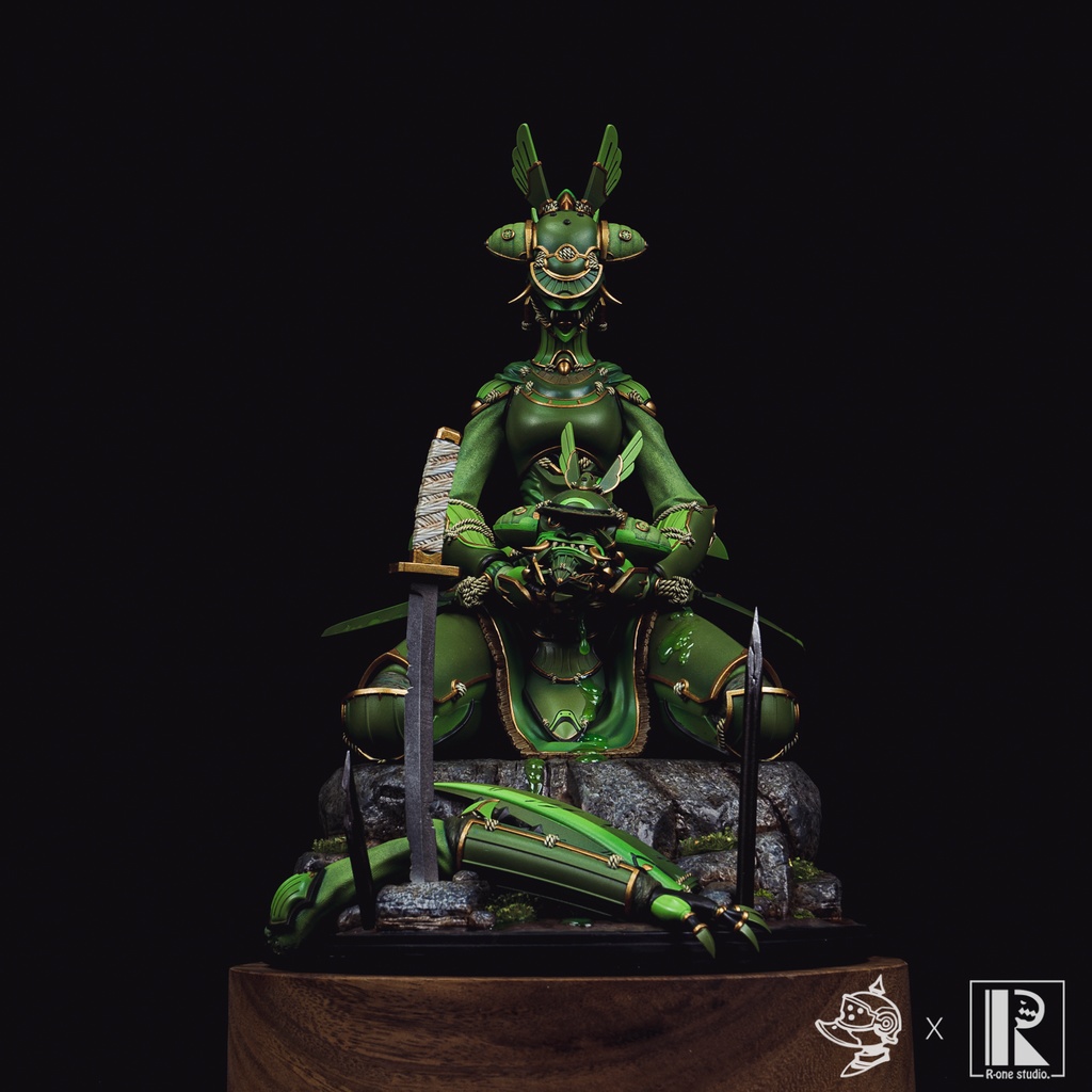 【Howard Hsu x R-one studio】寬腹斧螳 Hamabiro Kamakiri