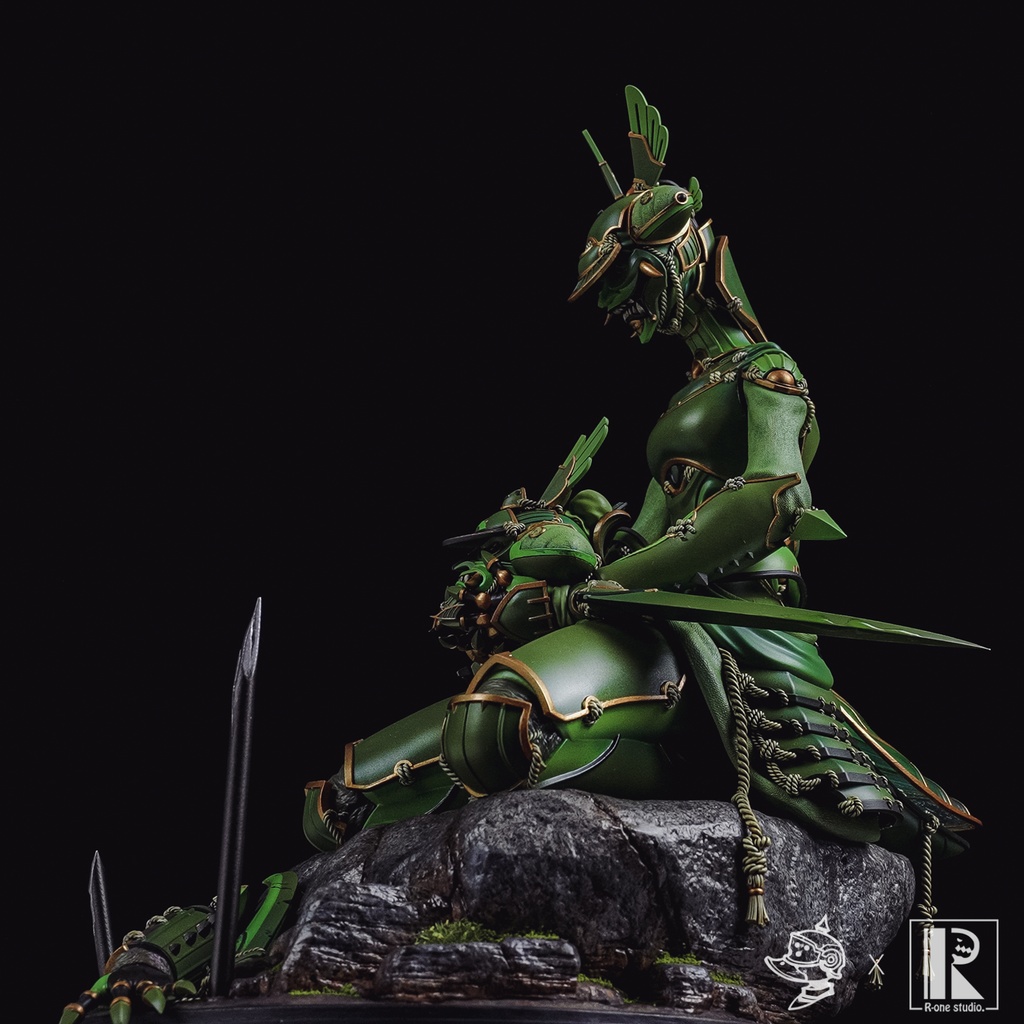 【Howard Hsu x R-one studio】寬腹斧螳 Hamabiro Kamakiri