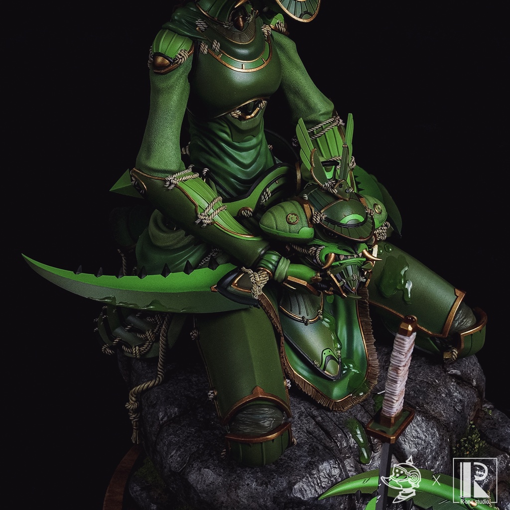 【Howard Hsu x R-one studio】寬腹斧螳 Hamabiro Kamakiri