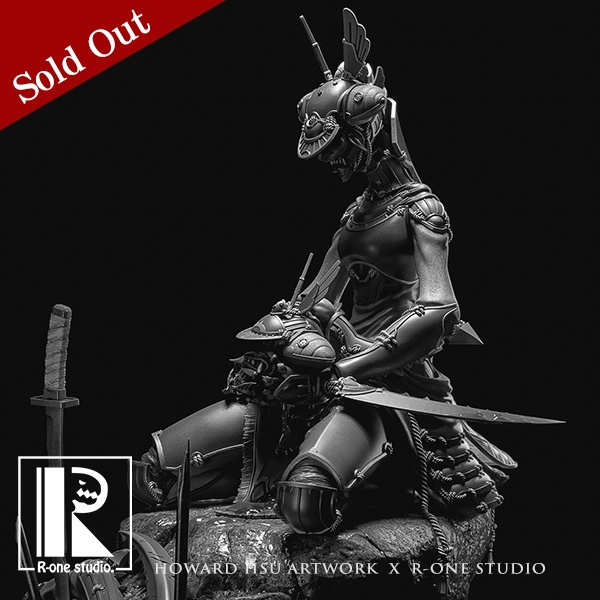 【Howard Hsu x R-one studio】寬腹斧螳 Hamabiro Kamakiri