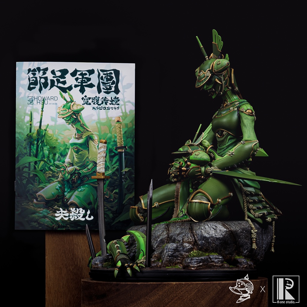 【Howard Hsu x R-one studio】寬腹斧螳 Hamabiro Kamakiri