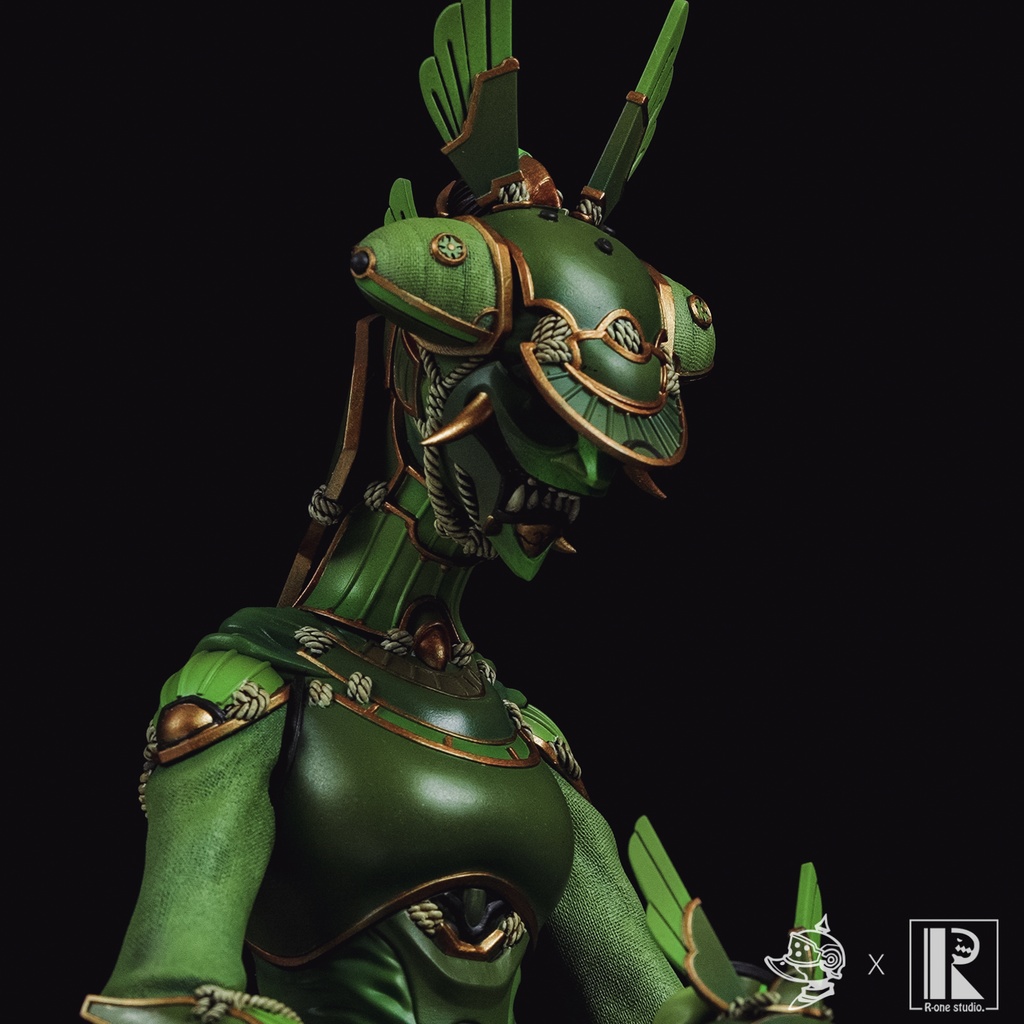 【Howard Hsu x R-one studio】寬腹斧螳 Hamabiro Kamakiri