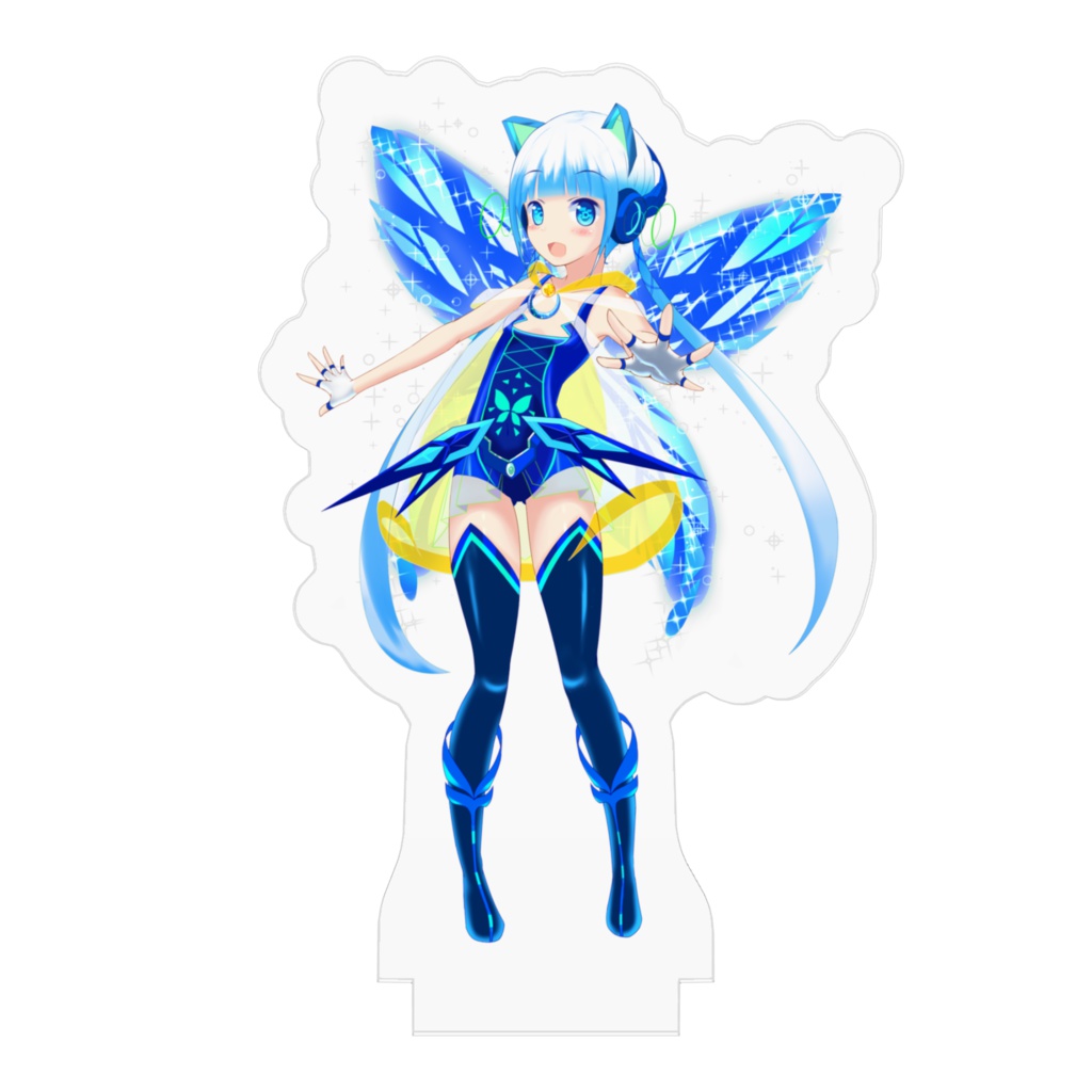 ブルーバタフライツインテール