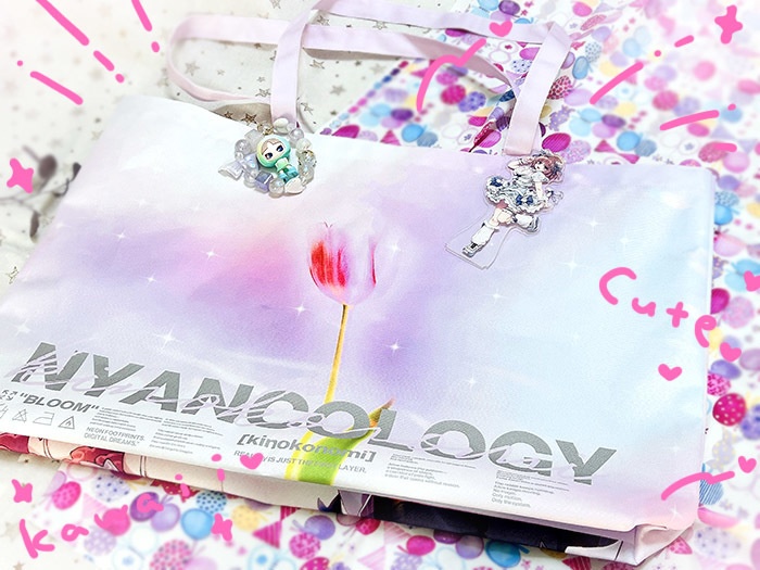 【c106260203】c107:推しトートバッグもふきゅん★宇佐美みいな&狐川紺