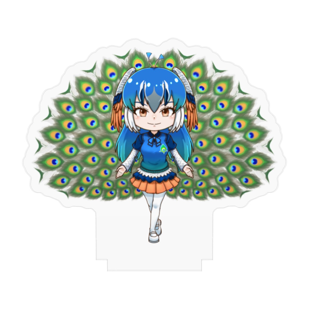 クジャク 孔雀 アクリルスタンド | けものフレンズ / けものフレンズ3