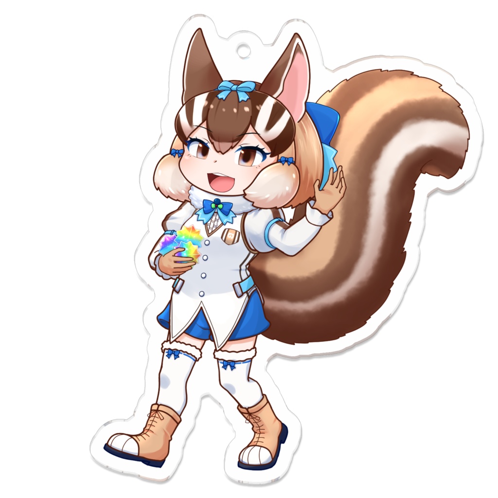 シマリス 花栗鼠 アクリルキーホルダー | けものフレンズ / けもV / KemoV