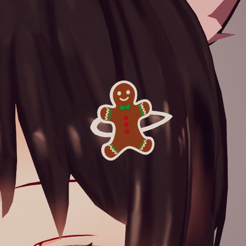 Gingerbread Hairpin