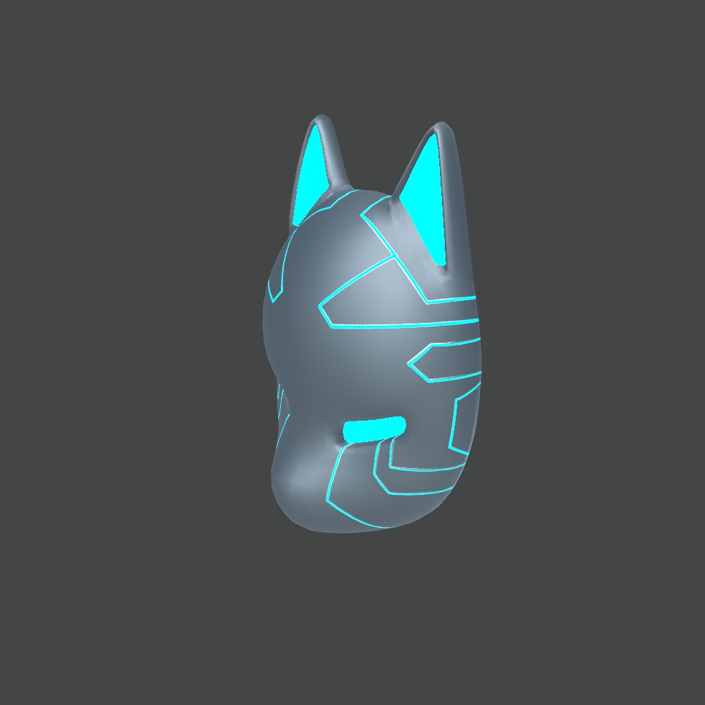 Cyber Fox Mask