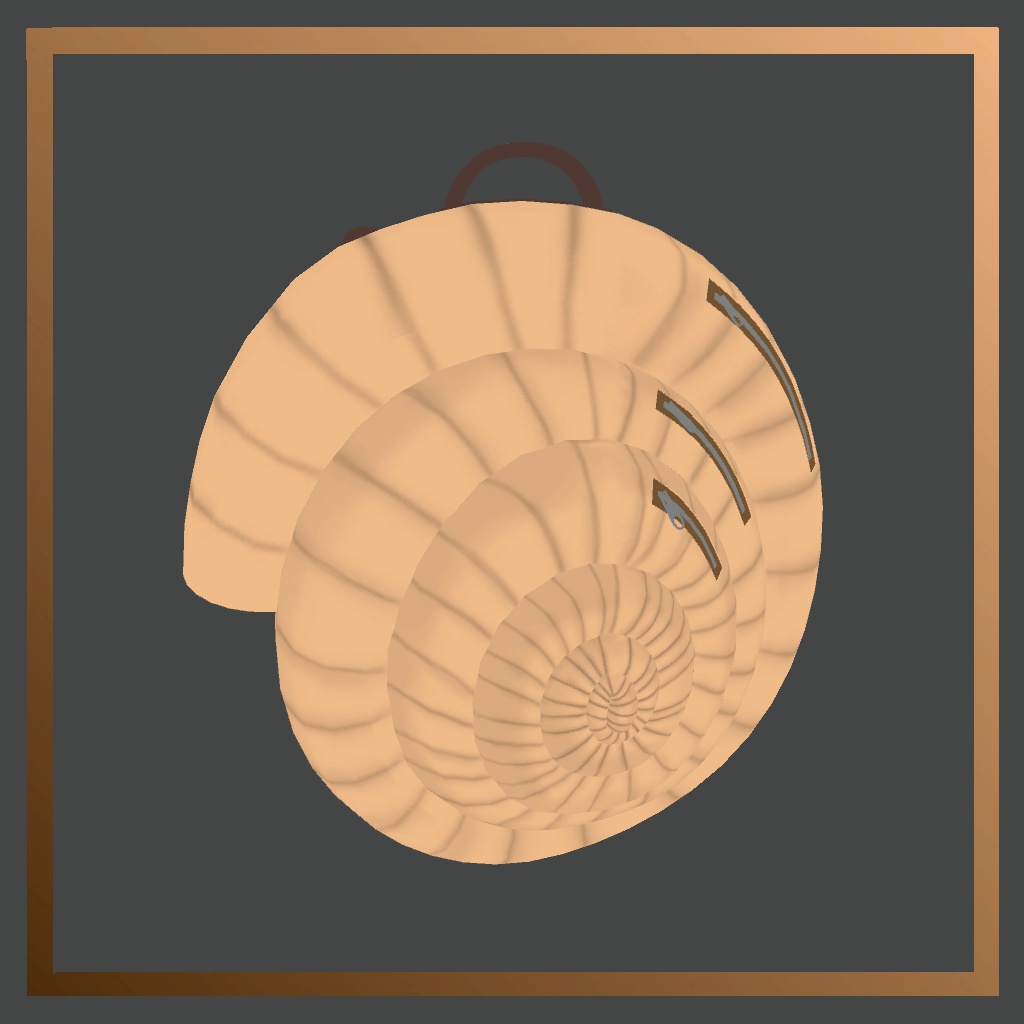 Snail Shell Backpack