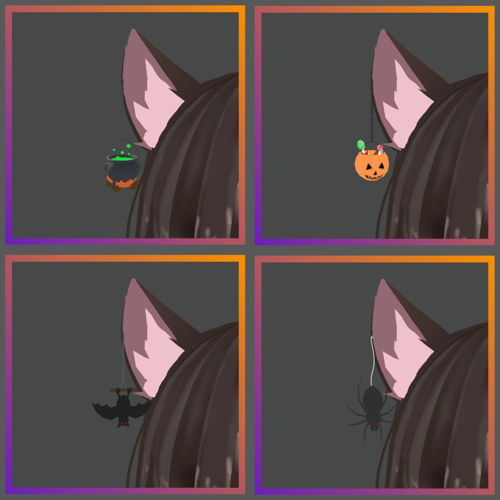 Halloween Earring Set 2