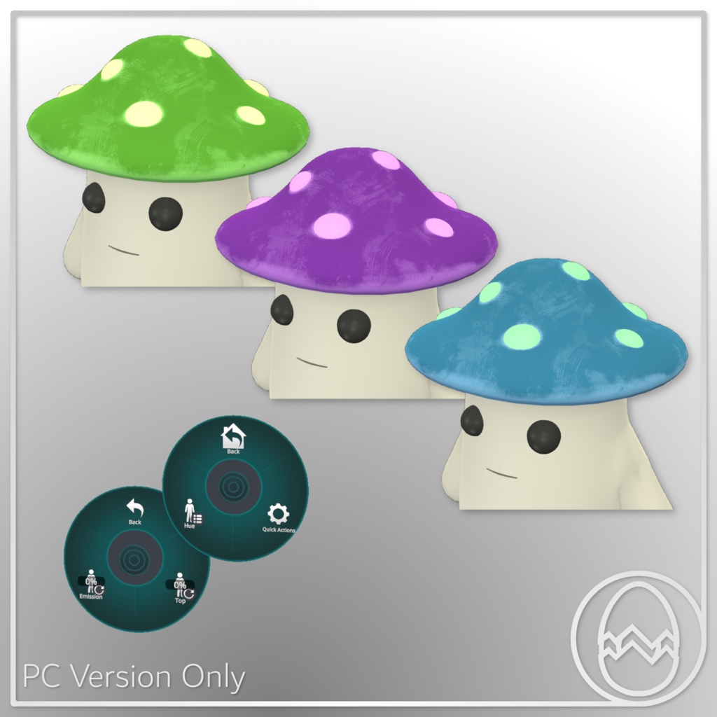 Shroomi - VRChat Avatar (Quest/Fallback compatible)