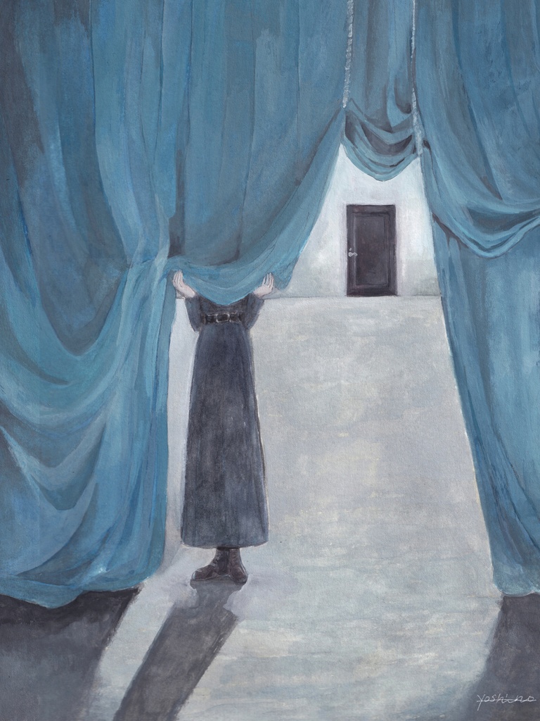 原画（額付）「境界」