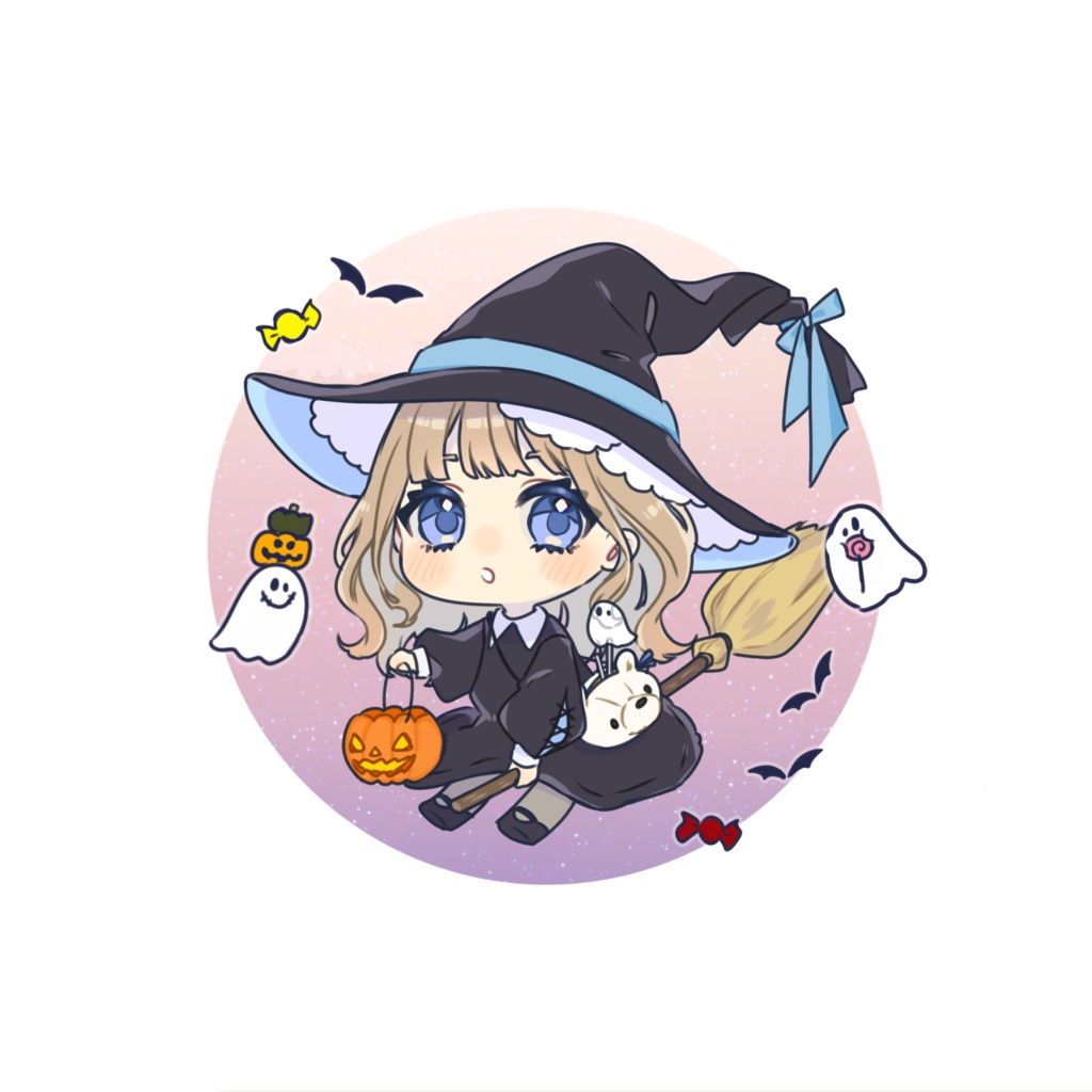 看板娘ちゃん缶バッジ