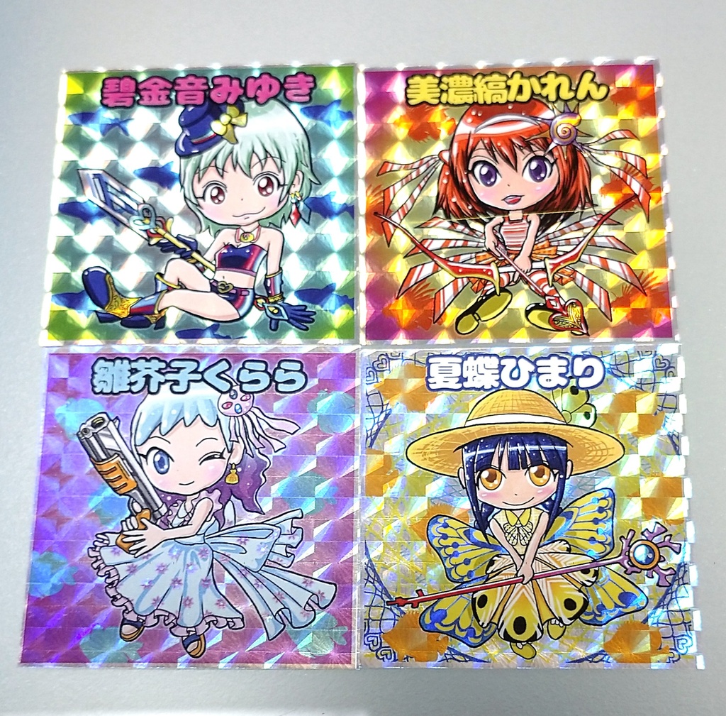 海中女学院シール 第２弾 4種セット