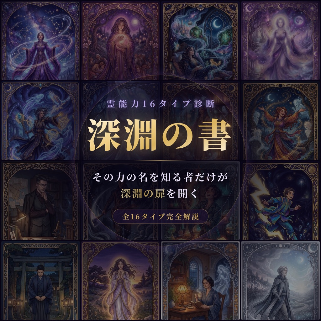 深淵の書 ── 霊能力16タイプ完全解説