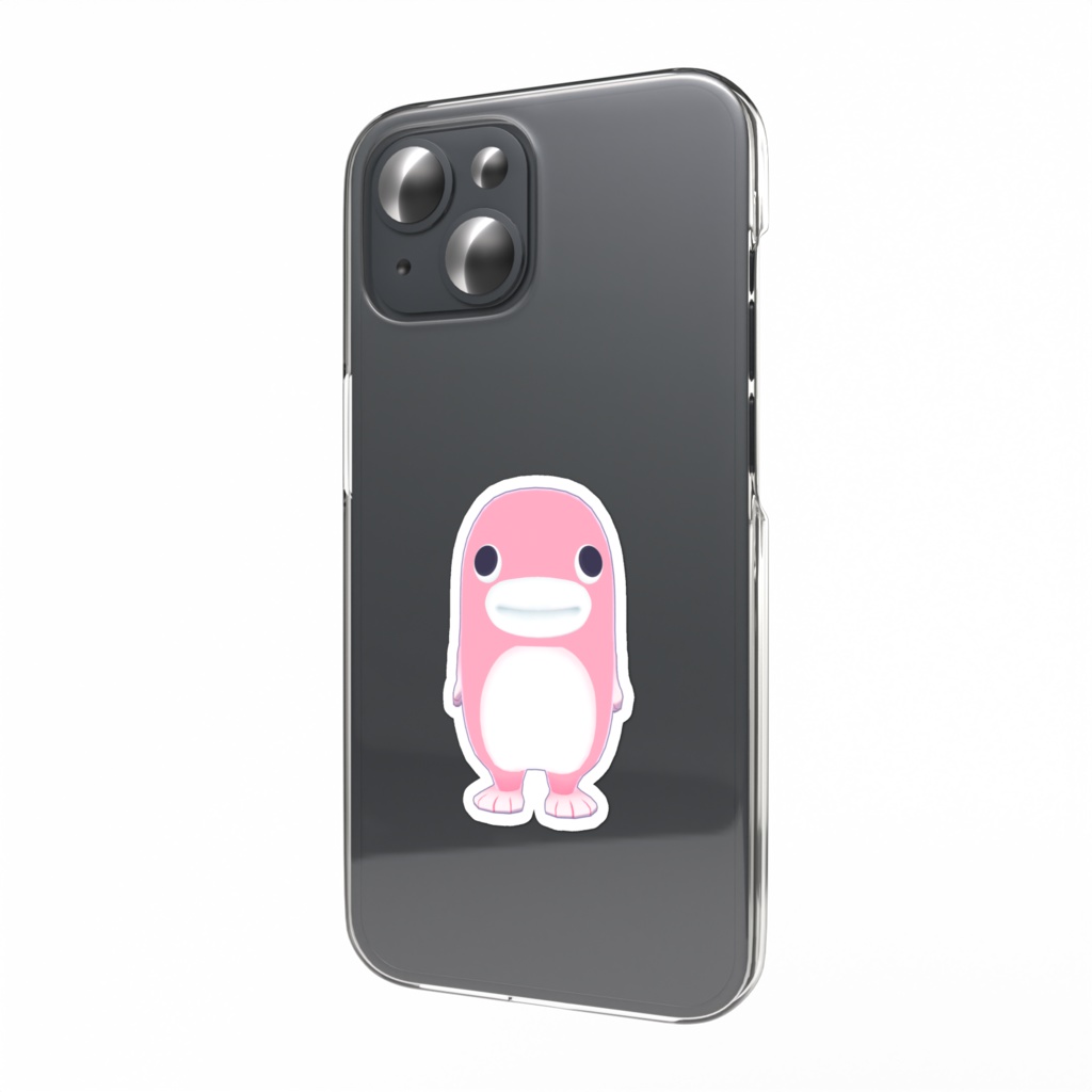 うおまる スマホステッカー