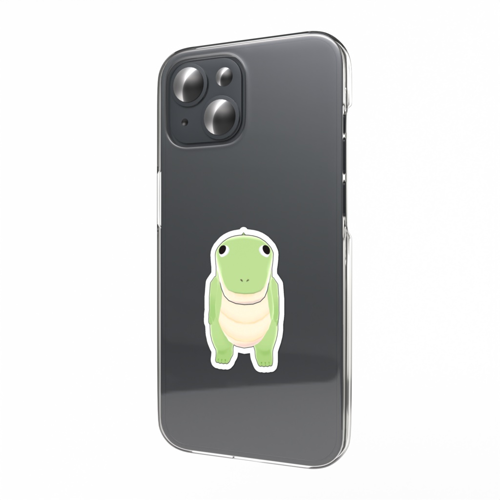 くろまる スマホステッカー