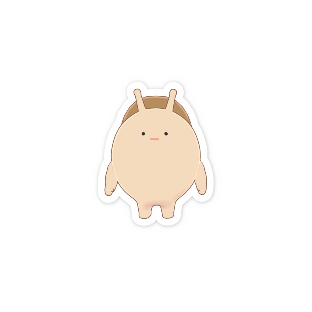 つむりびと スマホステッカー (通常バージョン)