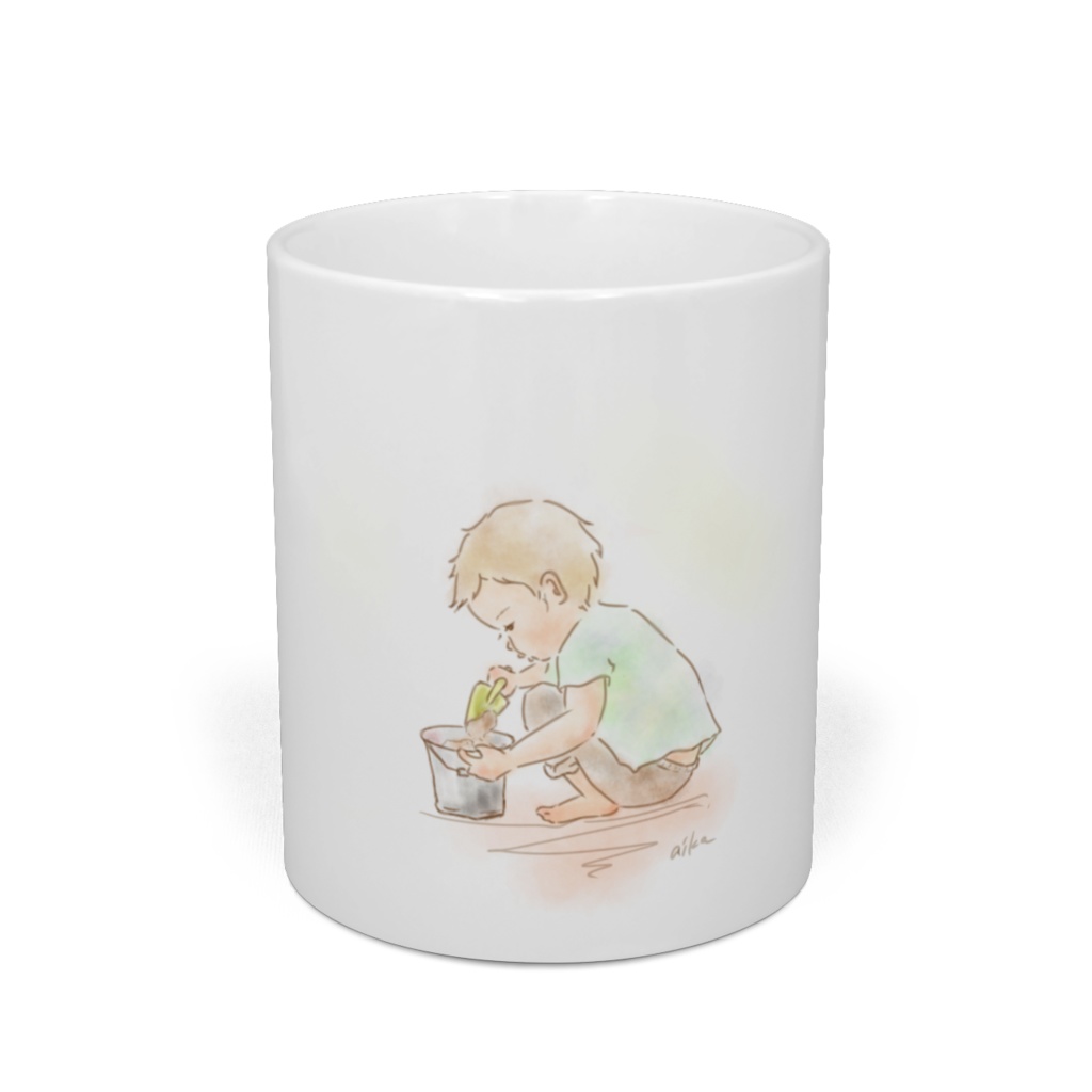 砂遊び(マグカップ)