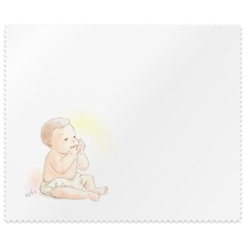 はだかの赤ちゃん(メガネ拭き)