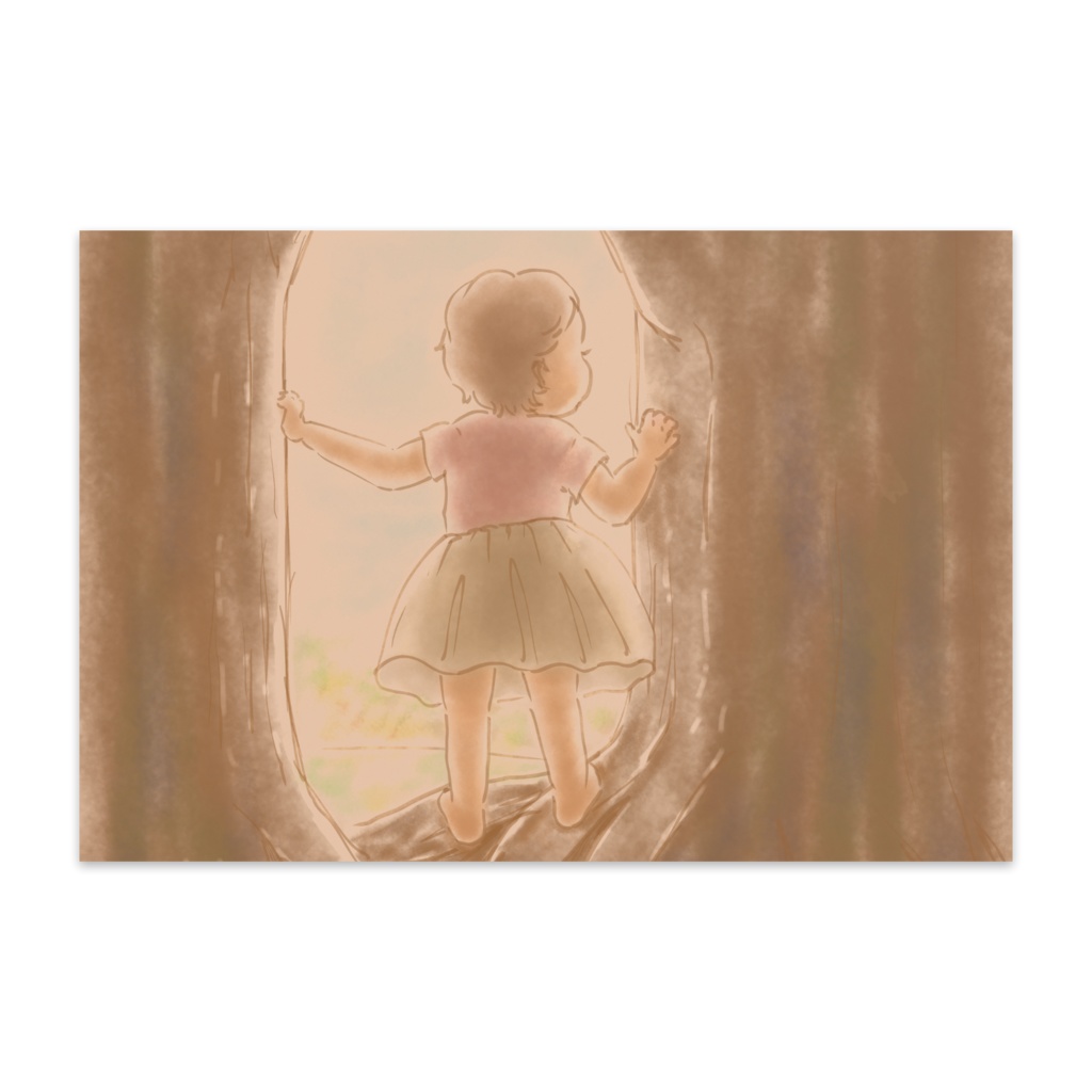 「森の先に」ポストカード
