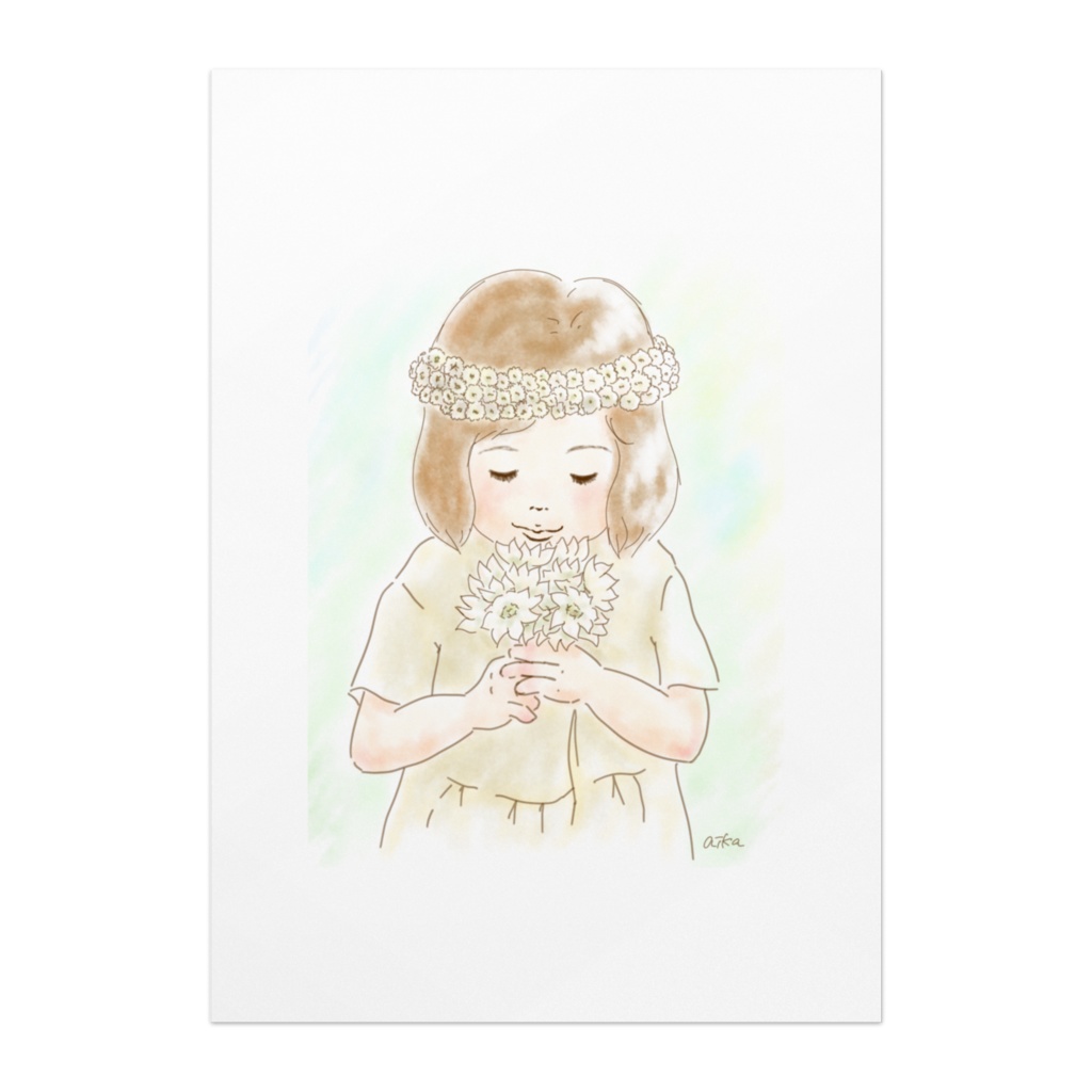 お花摘み(パネル)