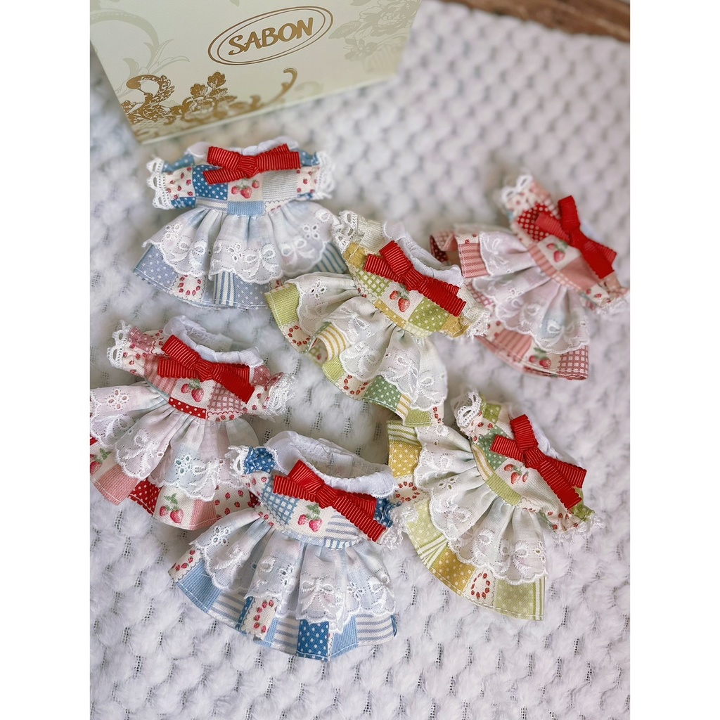 野いちご摘みワンピース🍓
