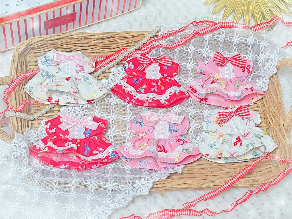 りぼんいっぱいワンピース🎀