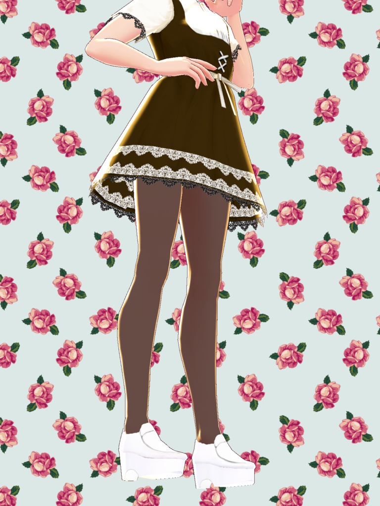 《VRoid》ノーマルタイツ