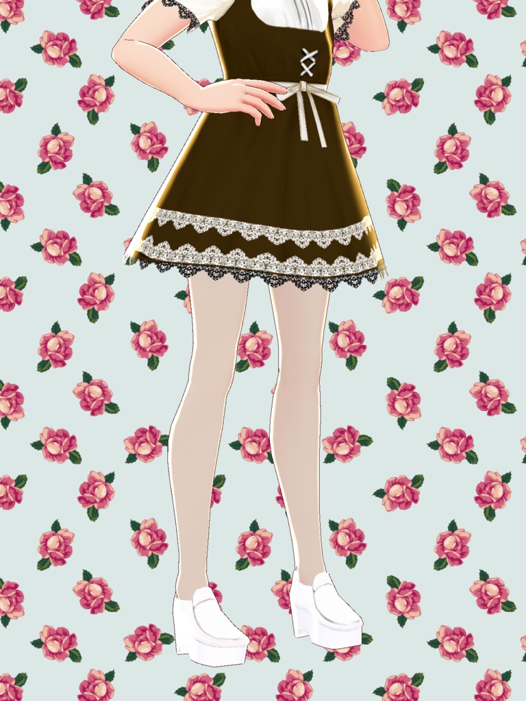 《VRoid》ノーマルタイツ