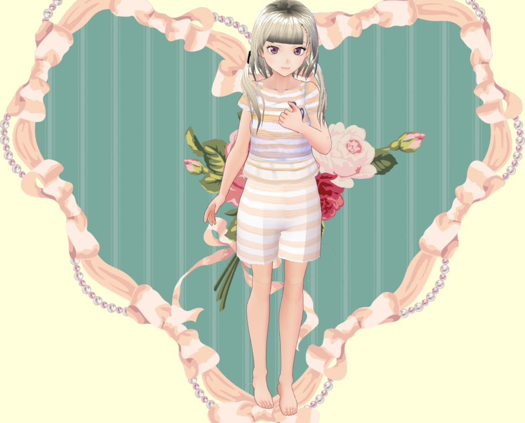 《VRoid》パジャマ（夏用）